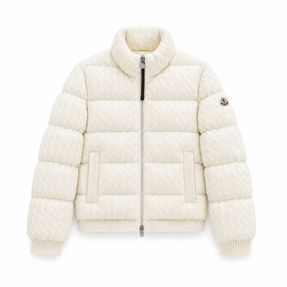 "MONC" KNIT COTTON JACKET