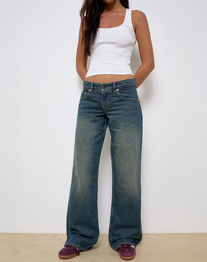 SELLEZA Jeans mit niedriger Taille
